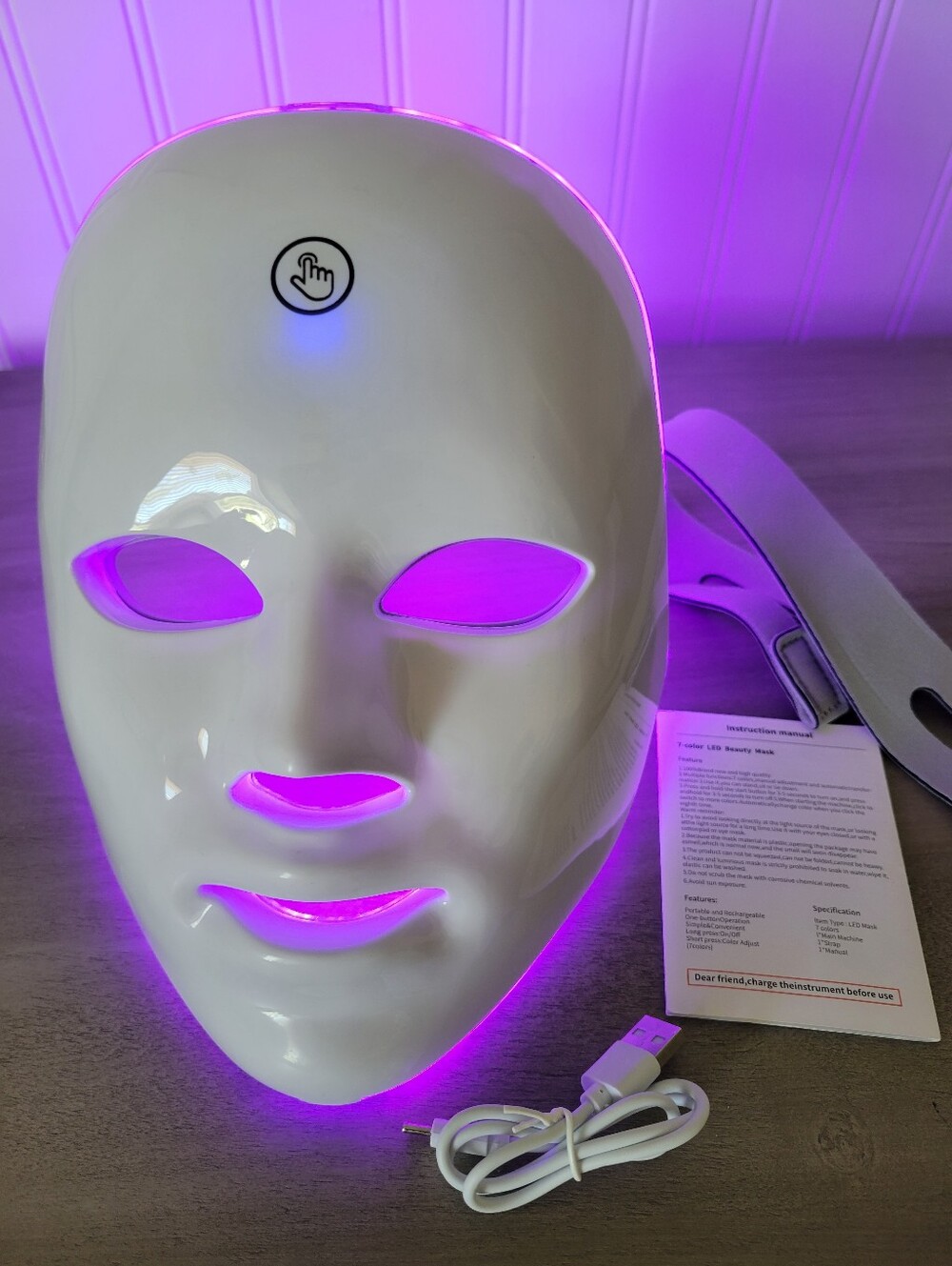 Beauty Mask Facial Mask - White - Picture 6 of 6